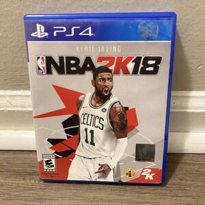 Sony PlayStation 4 NBA‎ 2K18 Video Game Complete W/ Manual 2017